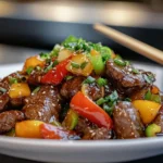 Chinese Pepper Steak with Onion – A Classic Asian Stir-Fry